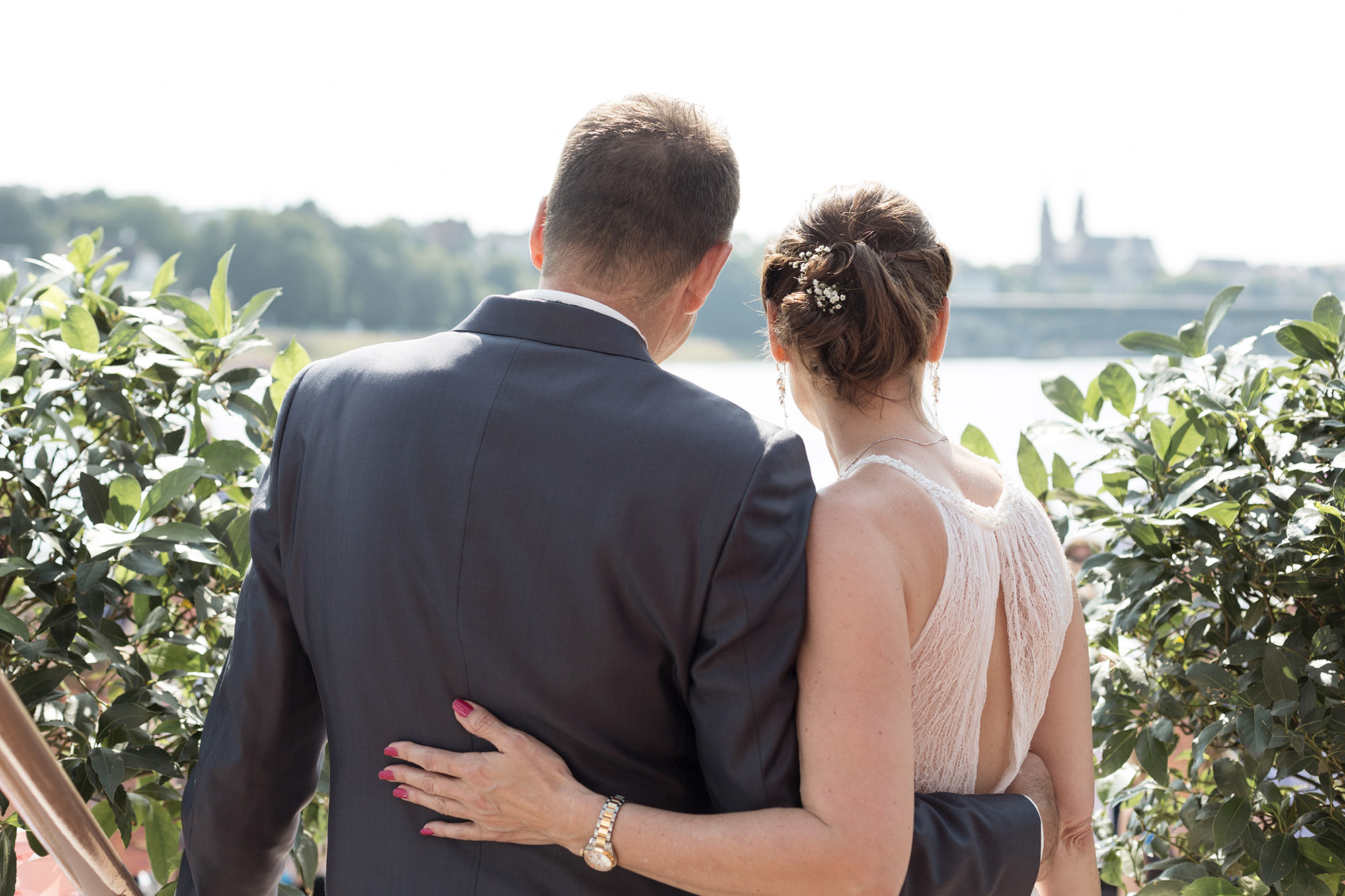Hochzeit auf der MS Christoph Merian
