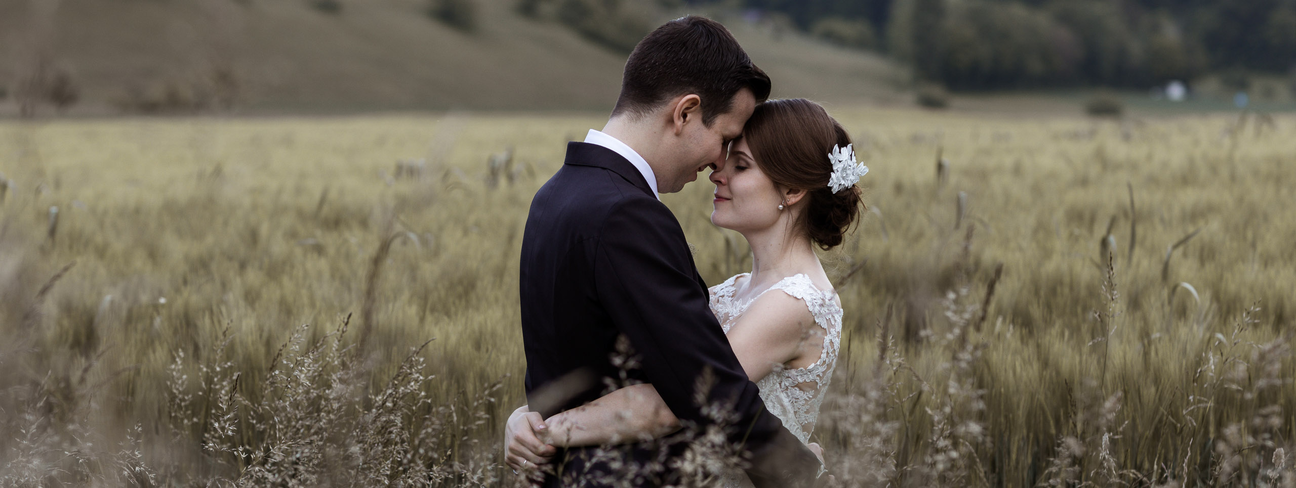Hochzeit in Bad Bubendorf - Hochzeitsfotografin Basel - Brautpaar Fotoshooting