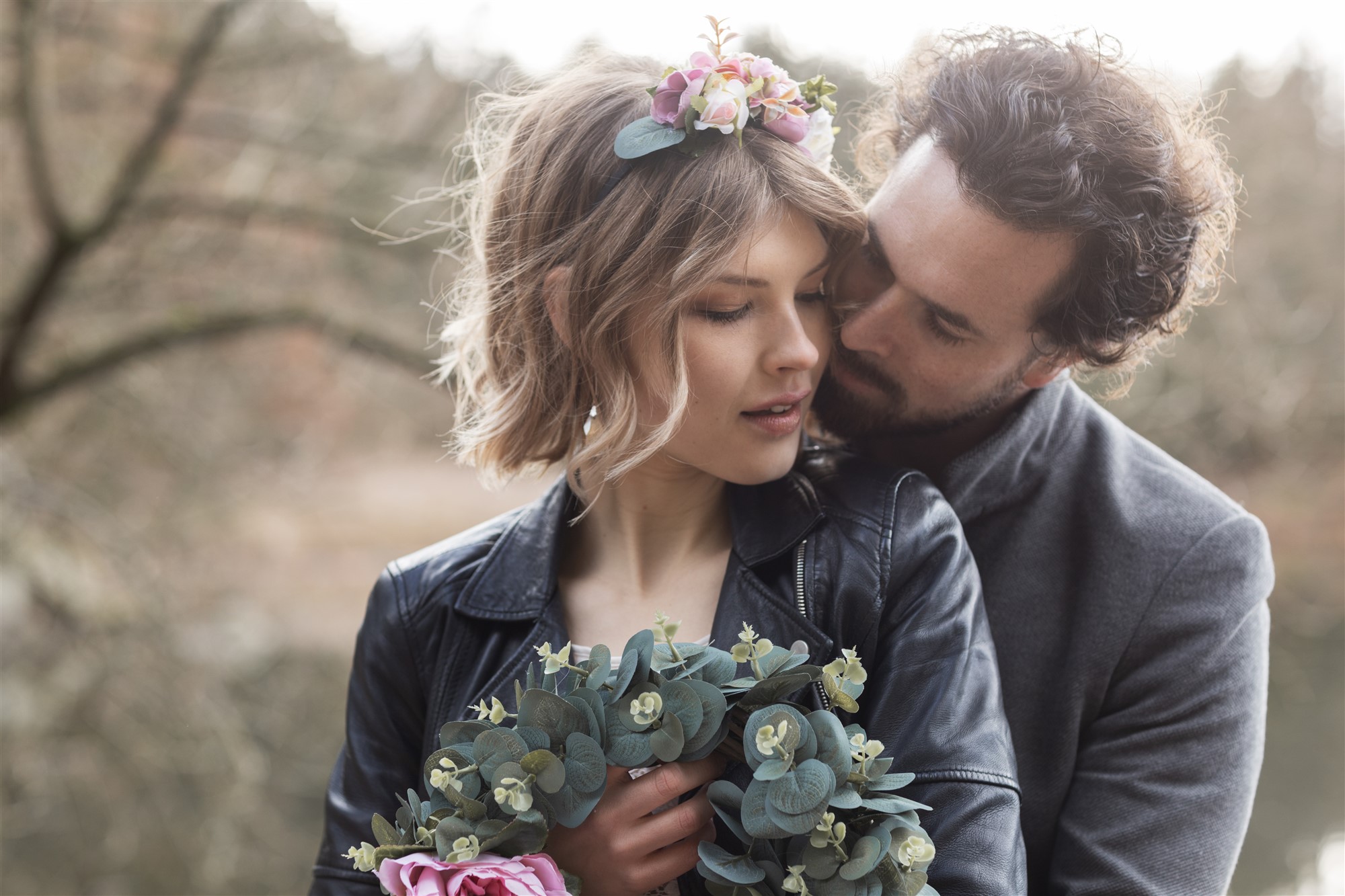 Romantisches Fotoshooting bei der Hochzeitsfotografin Nicole.Gallery aus Basel