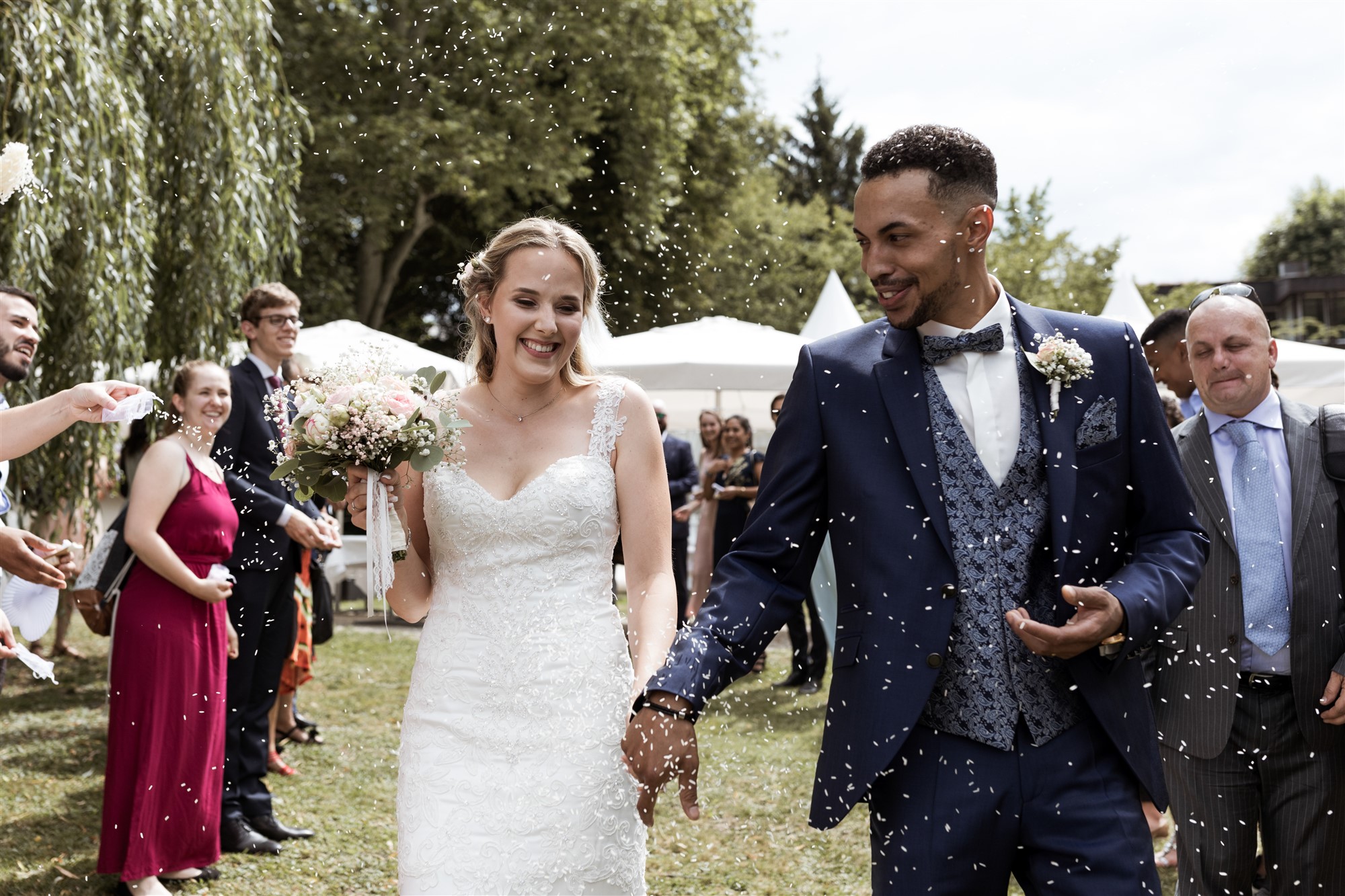 Nathalie und Alpha - Hochzeit im Solbad Pratteln 