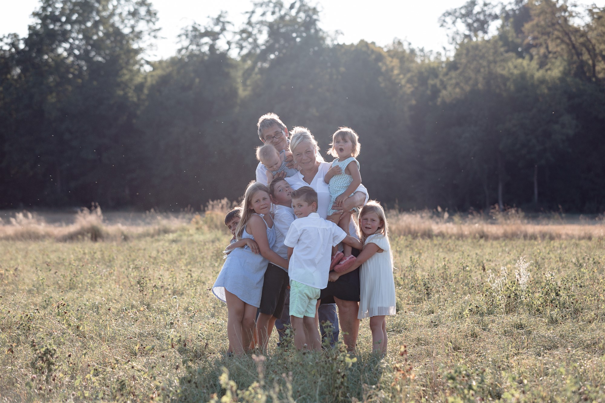Grossfamilien Fotoshooting in Basel - Generationen Fotoshooting