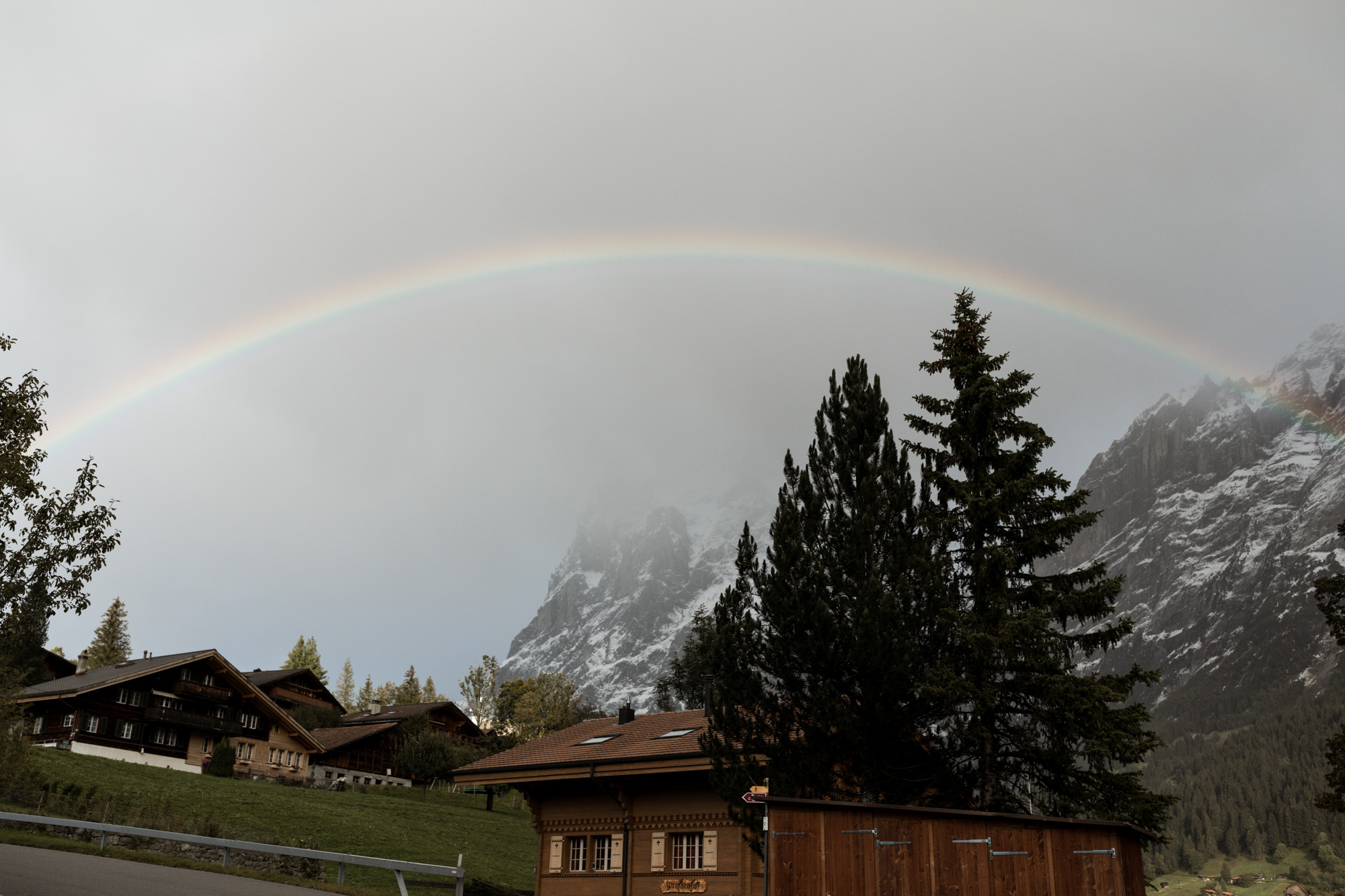Regenbogen in Grindelwald