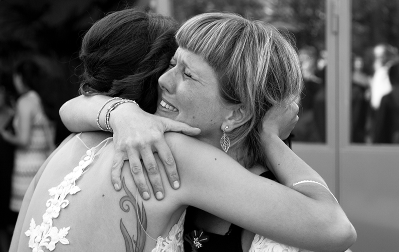 Emotionale Hochzeitsgratulationen - Hochzeitsreportage - Hochzeitsfotografen Basel