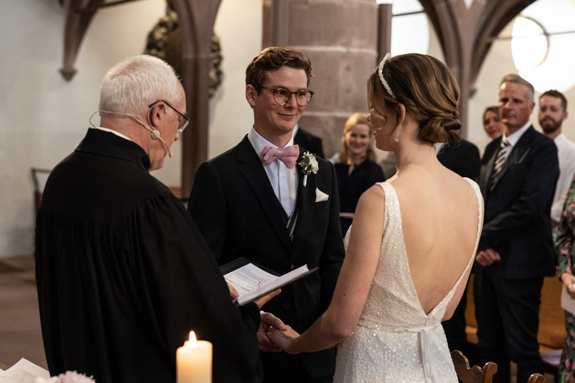 Hochzeit in der Peterskirche in Basel - Hochzeitsfotografen Basel