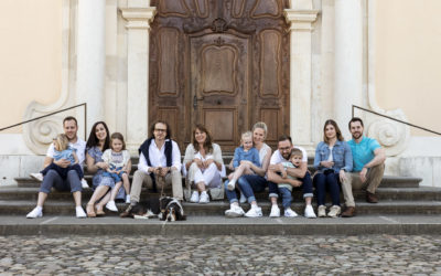Generationenfotoshooting