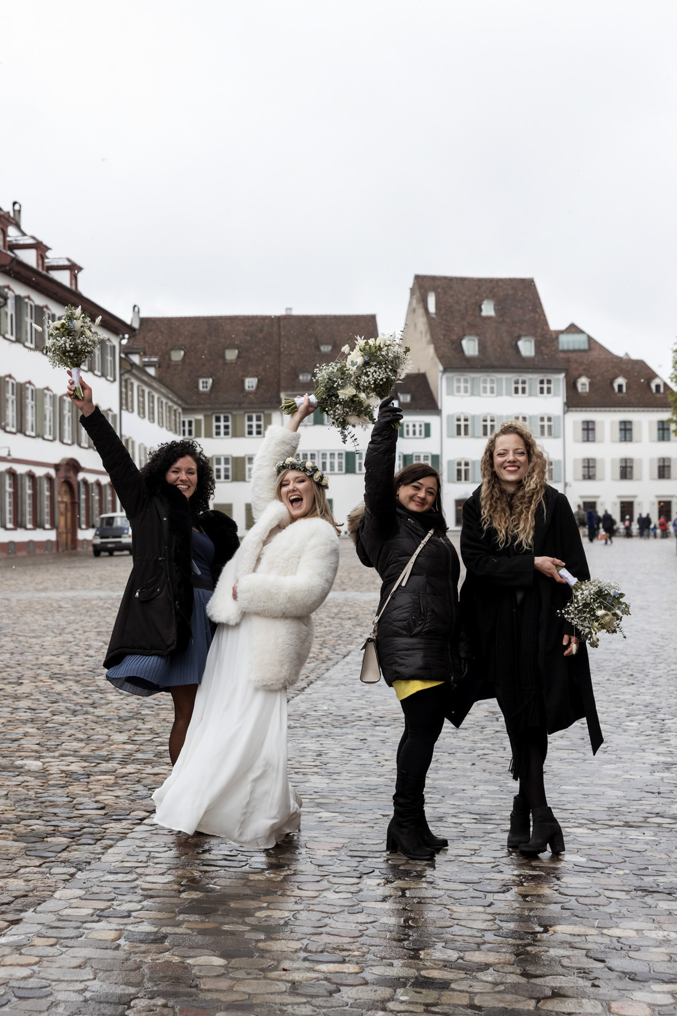 Freundinnen der Braut - Hochzeitsfotograf Basel Schweiz