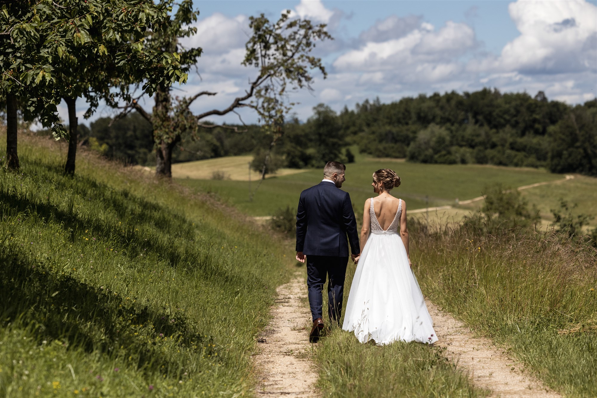 Hochzeit LaFamiglia Fluhberg - Paar Fotoshooting - Hochzeitsfotograf Basel Schweiz