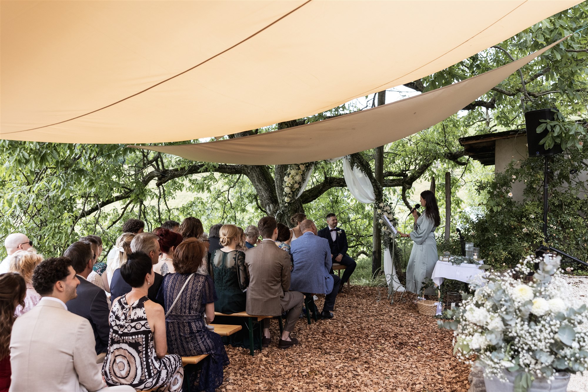 Hochzeit LaFamiglia Fluhberg - Freie Trauung - Hochzeitsfotograf Basel Schweiz