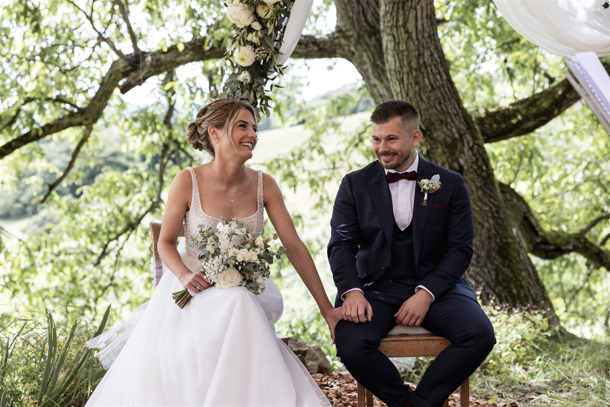 Hochzeit LaFamiglia Fluhberg - Freie Trauung - Hochzeitsfotograf Basel Schweiz