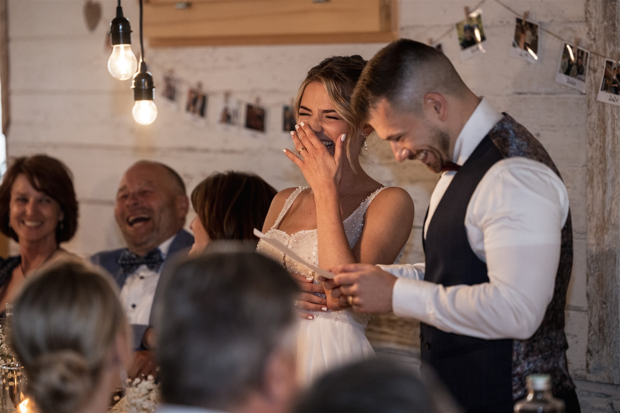 Hochzeit LaFamiglia Fluhberg - Ansprache des Paares - Hochzeitsfotograf Basel Schweiz