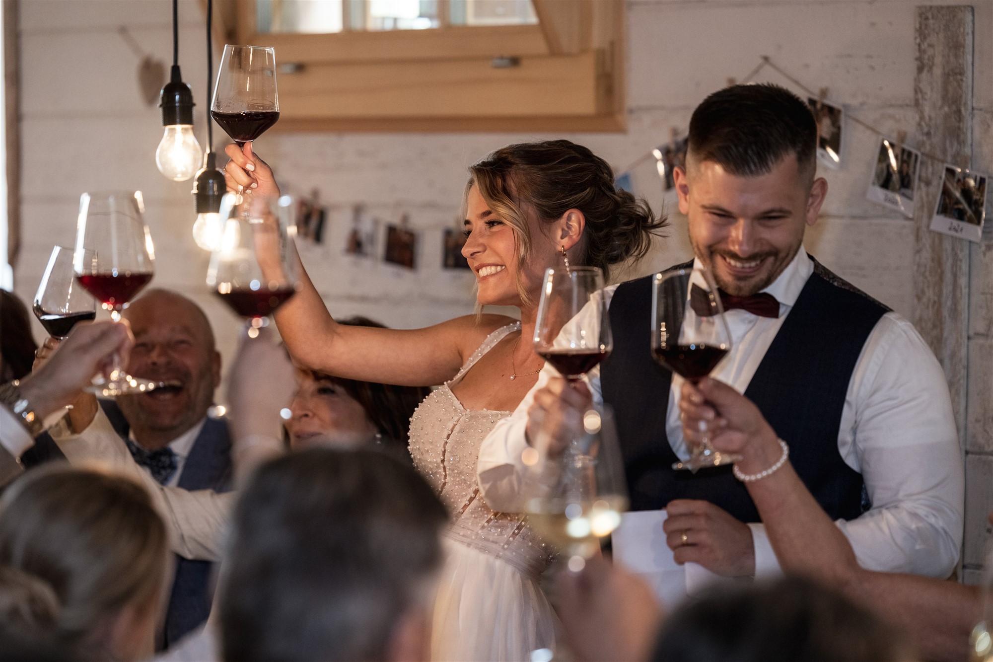 Hochzeit LaFamiglia Fluhberg - Ansprache des Paares - Hochzeitsfotograf Basel Schweiz