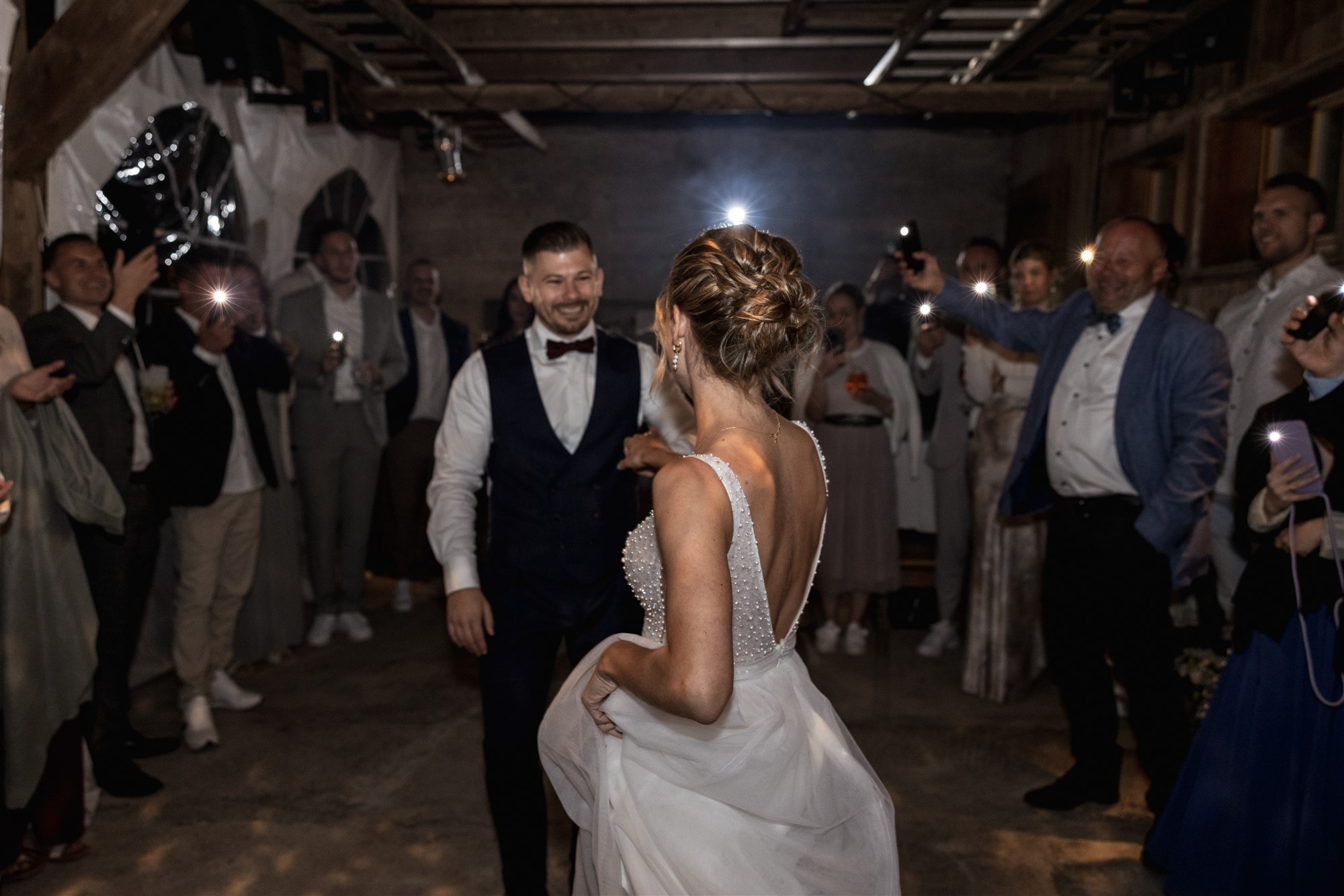 Hochzeit LaFamiglia Fluhberg - Hochzeitstanz - Hochzeitsfotograf Basel Schweiz