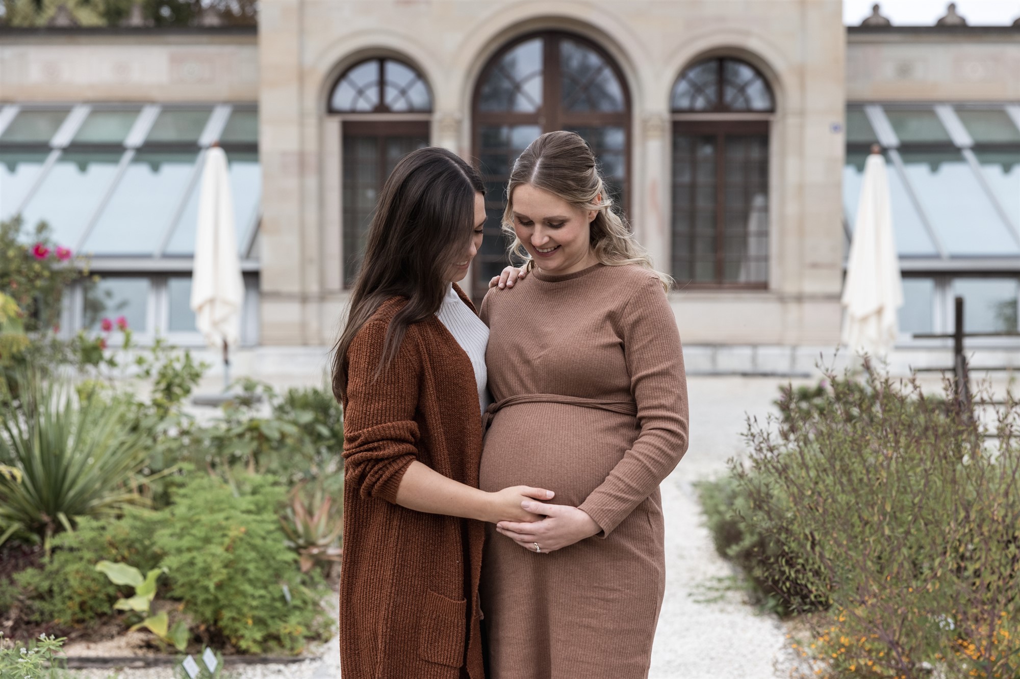 Schwangerschafts Fotoshooting in der Natur - Fotograf Nicole.Gallery aus Basel