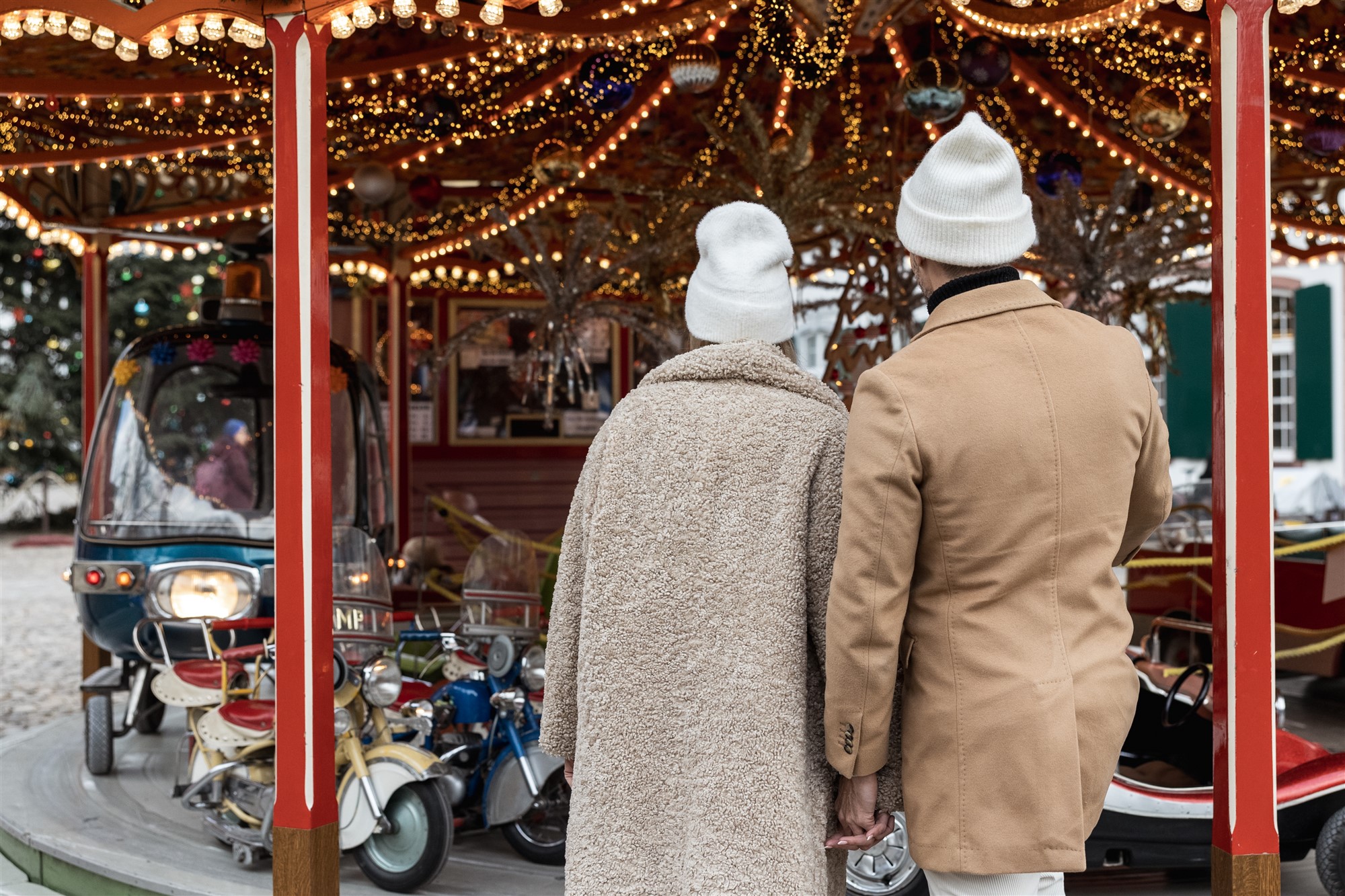 Familienbilder in der Altstadt - Familienfotoshooting am Weihnachtsmarkt - Fotograf Nicole.Gallery aus Basel