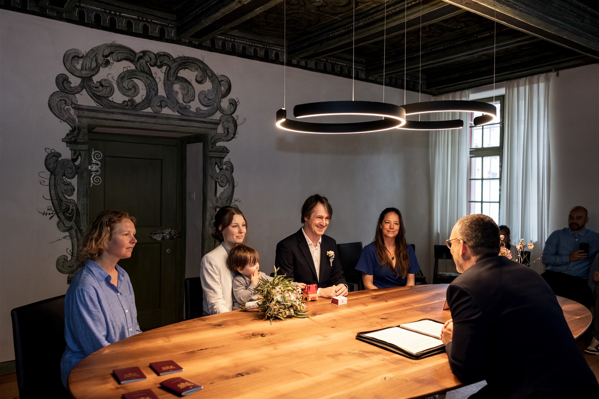 Lüscherhaus in Riehen - Die emotionale Ziviltrauung - Hochzeitsfotograf Basel Schweiz