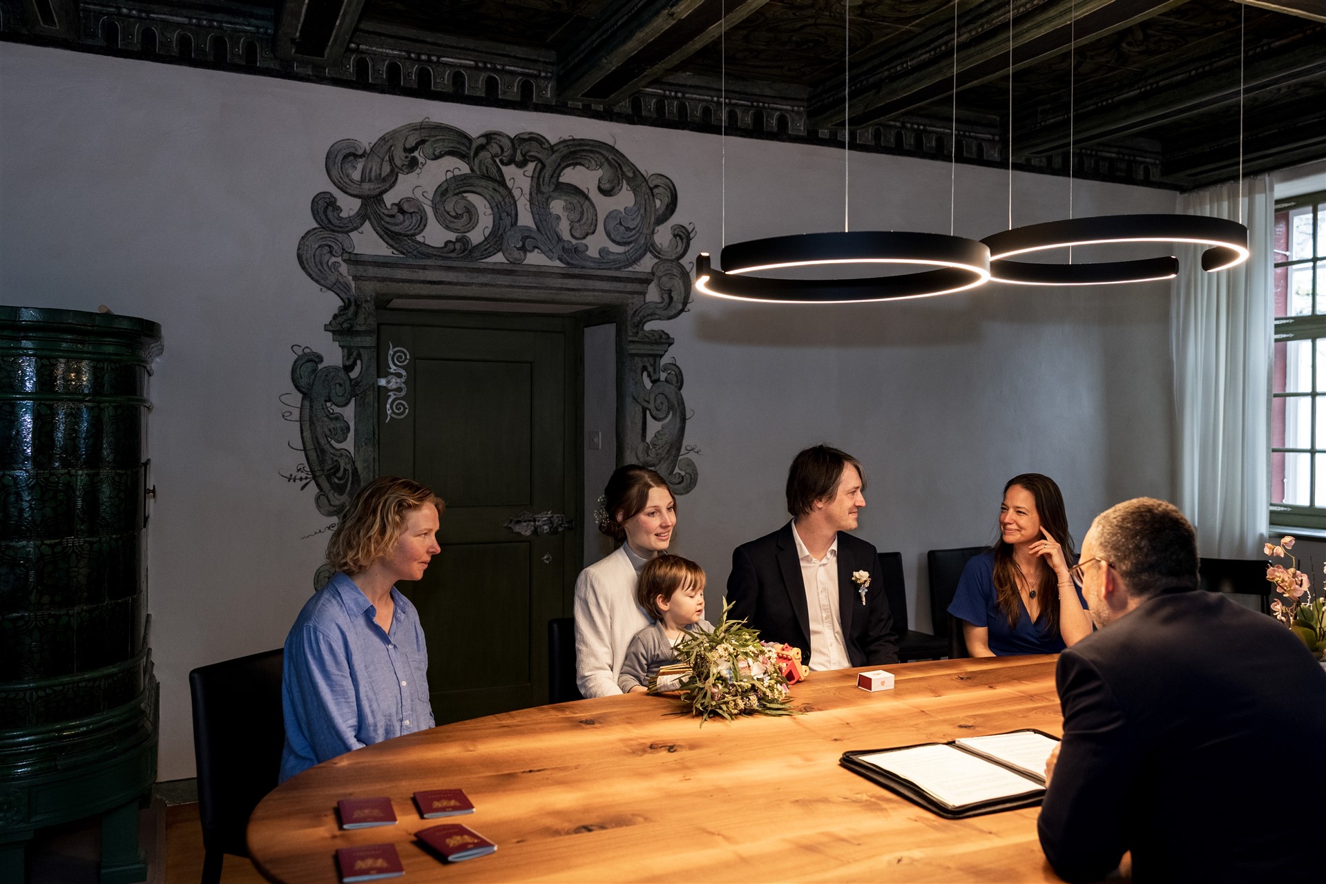 Lüscherhaus in Riehen - Die emotionale Ziviltrauung - Hochzeitsfotograf Basel Schweiz