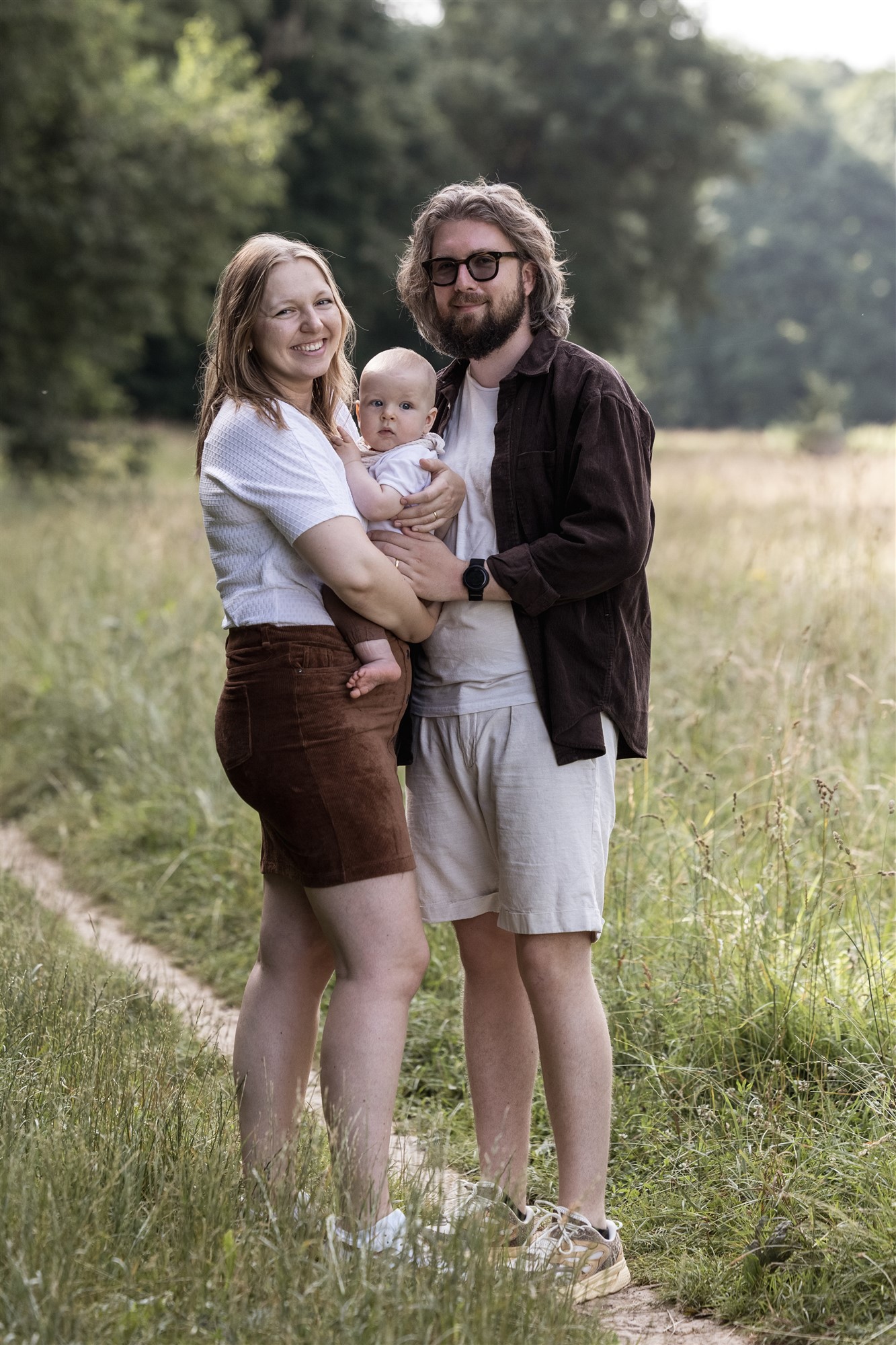 Sommerliches Familien Fotoshooting in der Natur - Fotografin Nicole.Gallery aus Basel