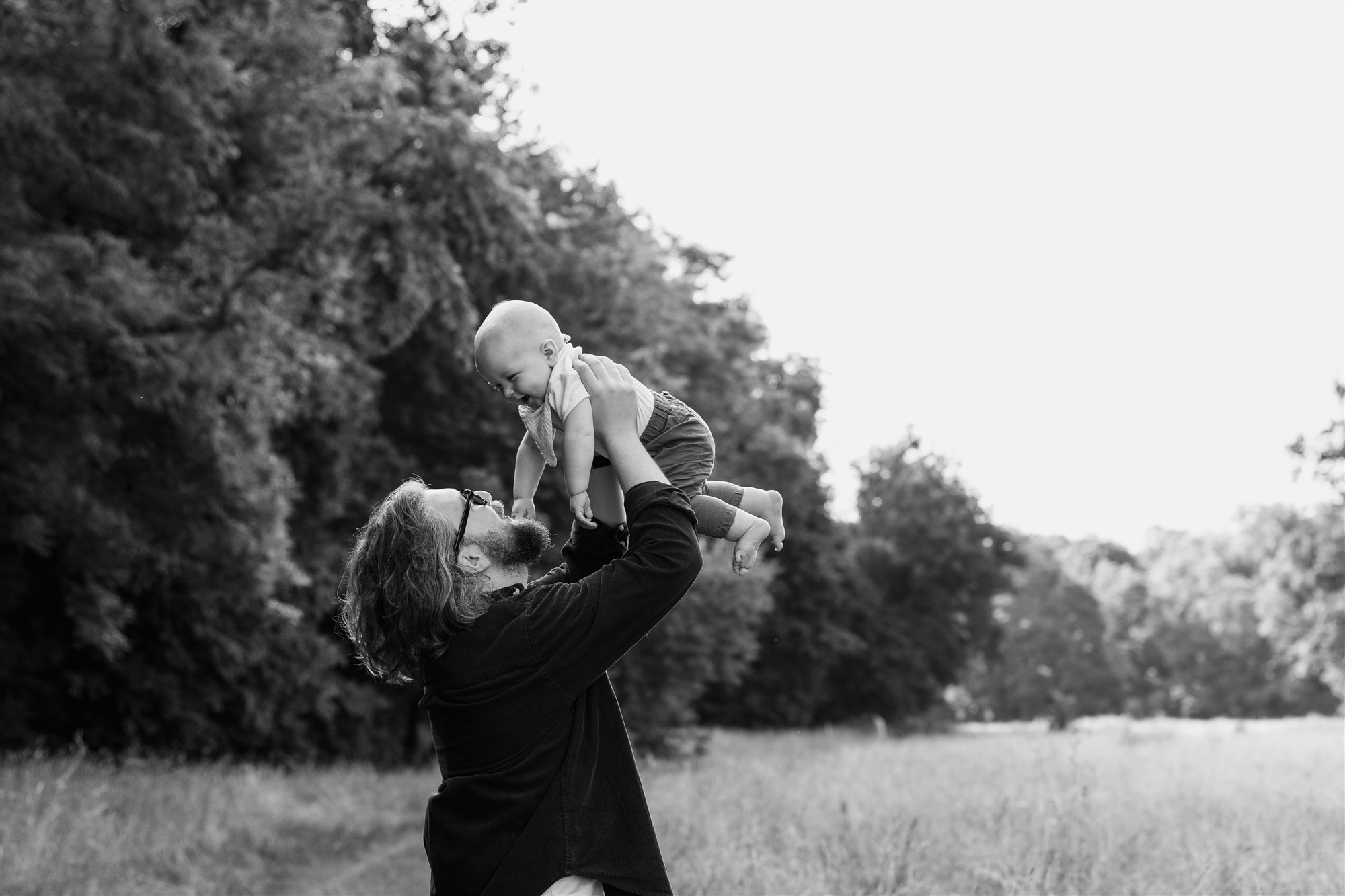 Papa und Kind Fotoshooting - Fotografin Nicole.Gallery aus Basel
