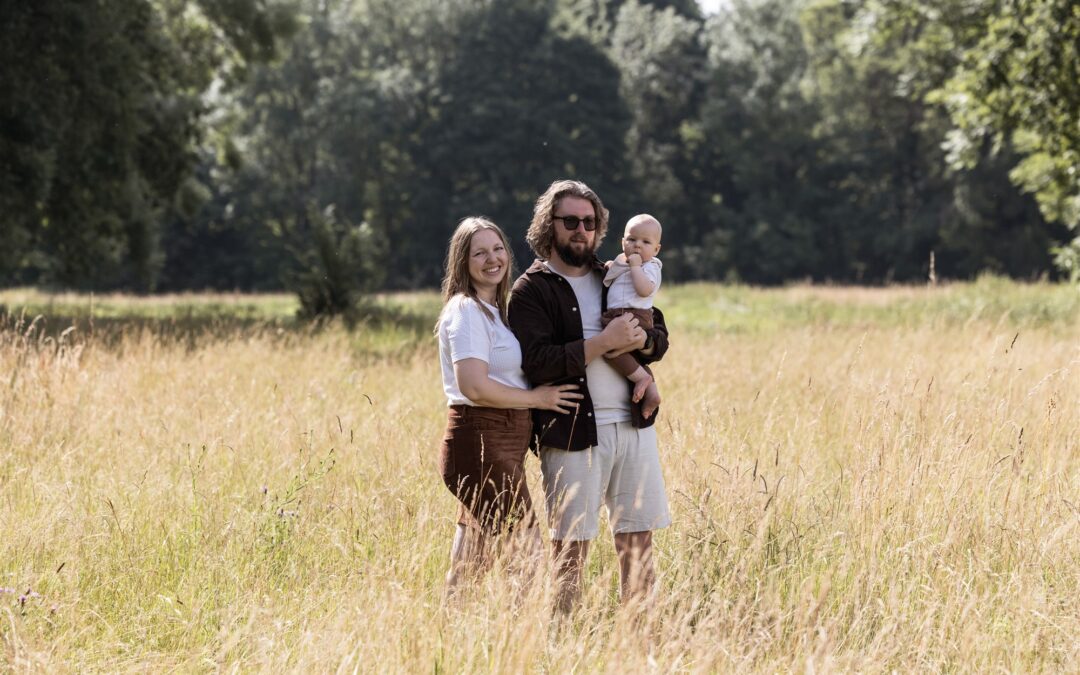 Familienfotoshooting im Sommer