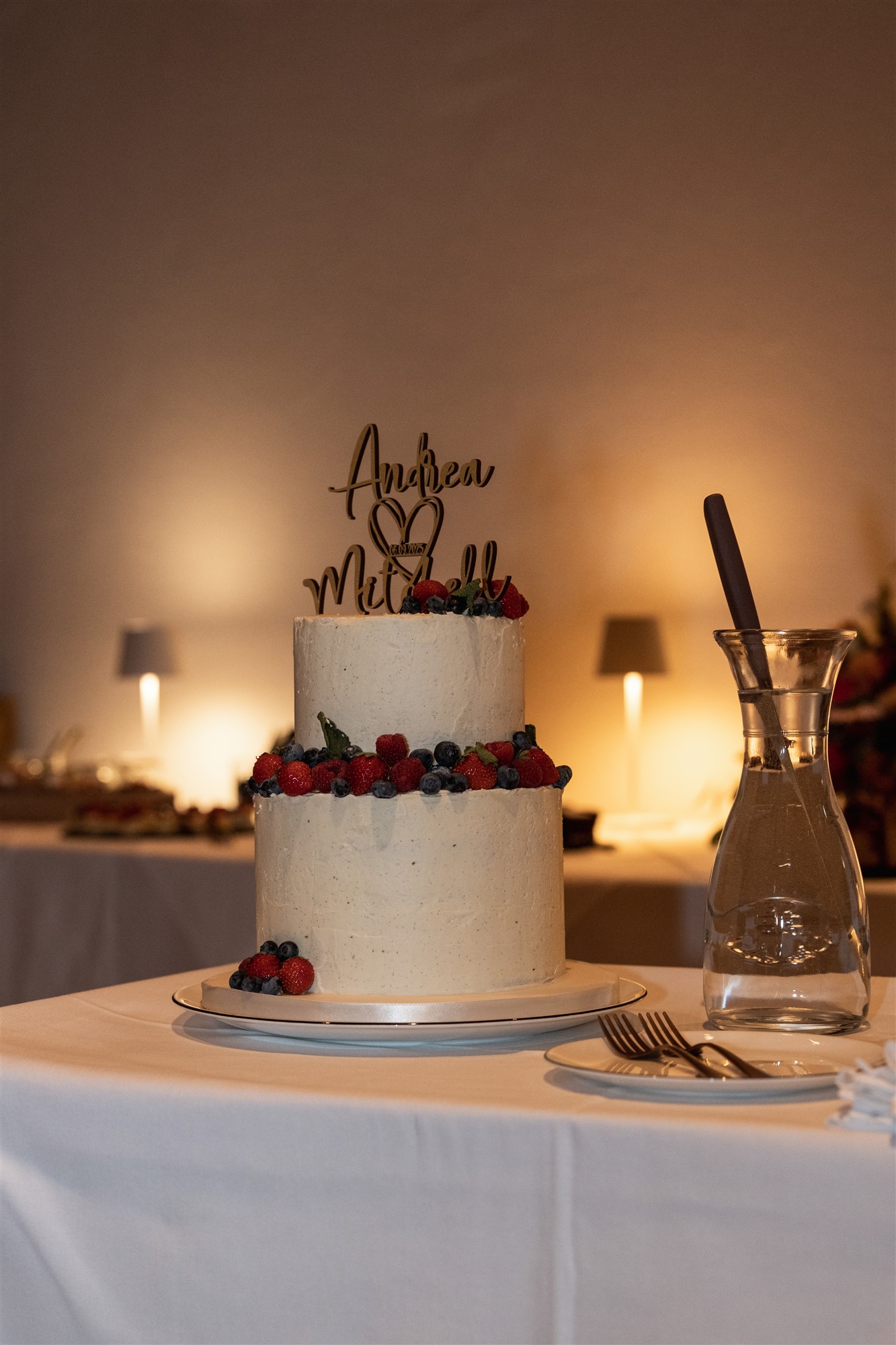 Hochzeit in den Merian Gärten - Die Hochzeitstorte