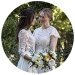 Bewertung Hochzeitsfotograf Basel - Michelle und Sarah - Hochzeit in den Merian Gärten