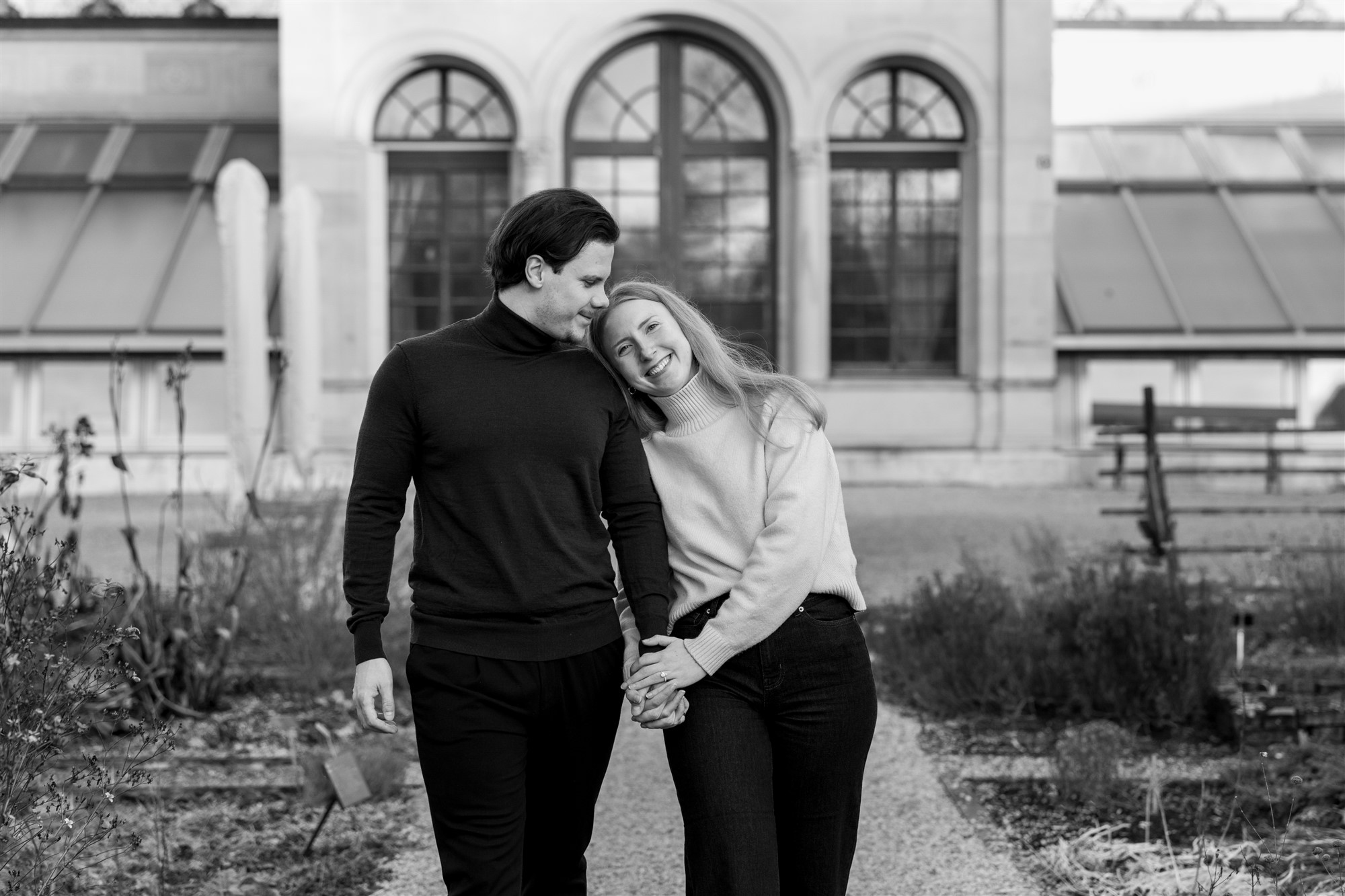 Paarfotoshooting für Hochzeitseinladungen - Hochzeitsfotograf Basel