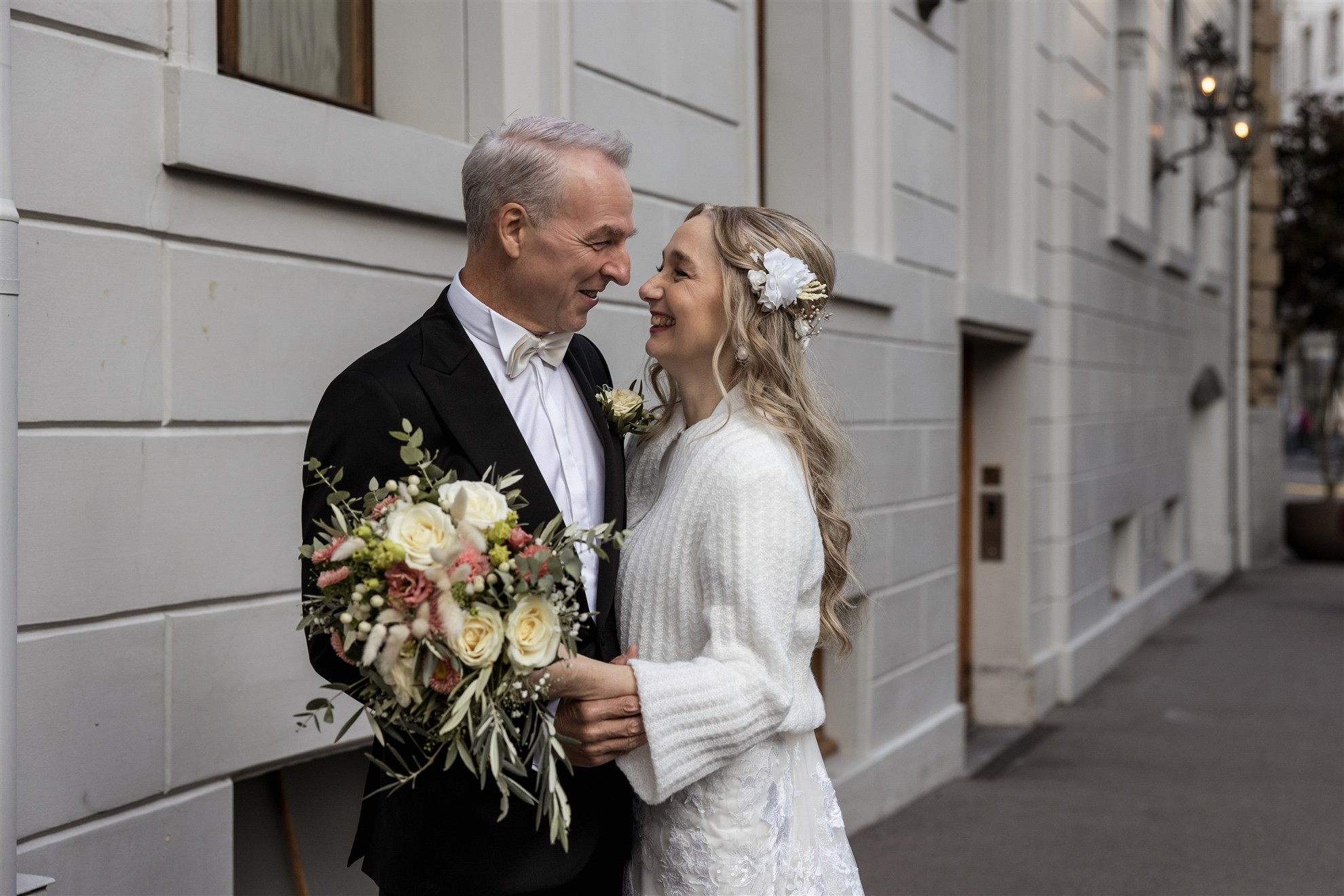 Paarbilder beim Grand Hotel Les Trois Rois in Basel - Hochzeitsfotograf Basel Schweiz