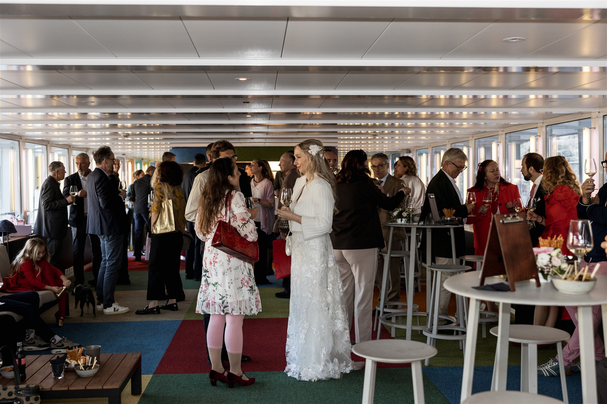 Hochzeitsfest auf der MS Christoph Merian - Hochzeitslocation - Hochzeitsfotograf Basel Schweiz