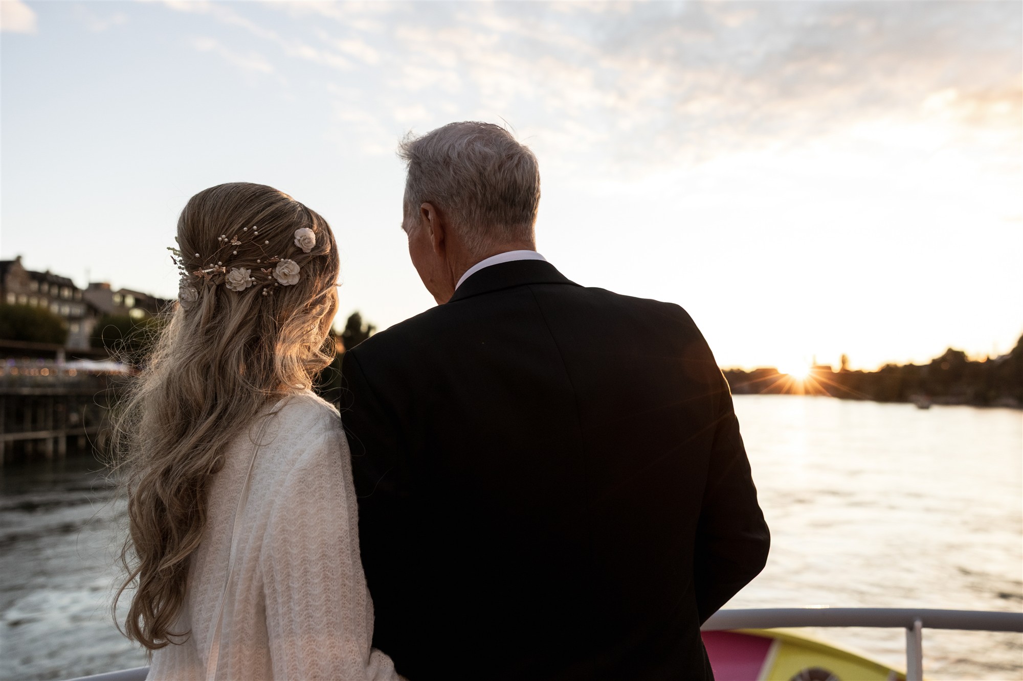 Hochzeit in der Predigerkirche Basel und Feier auf dem Schiff MS Christoph Merian - Hochzeitsfotograf Basel