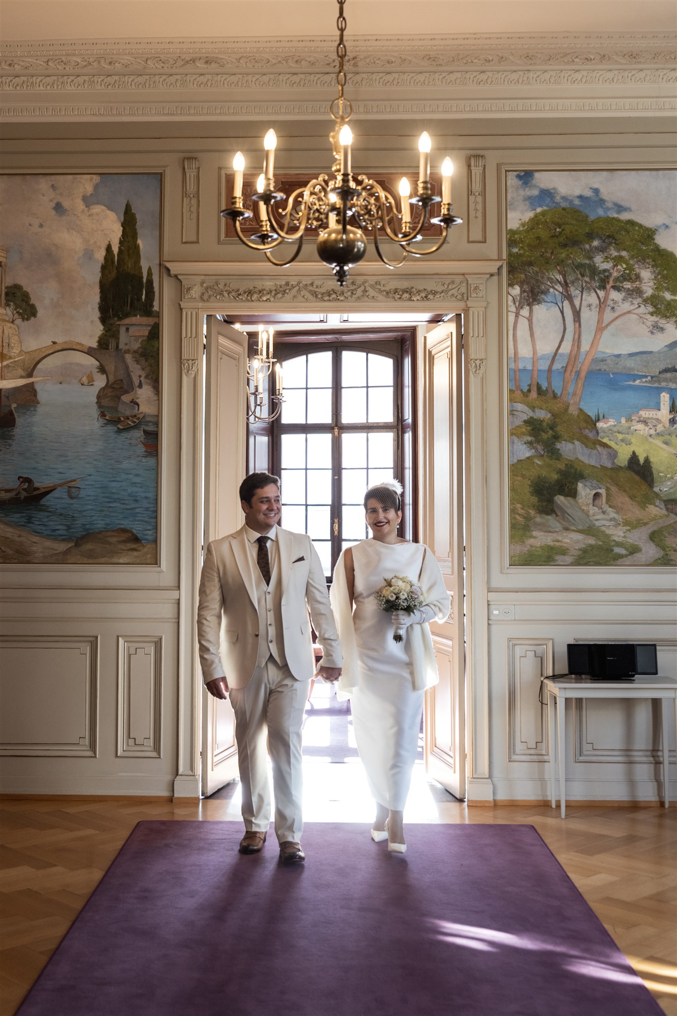 Der Einzug im Zivilstandsamt Basel - Hochzeitsfotograf Basel Schweiz