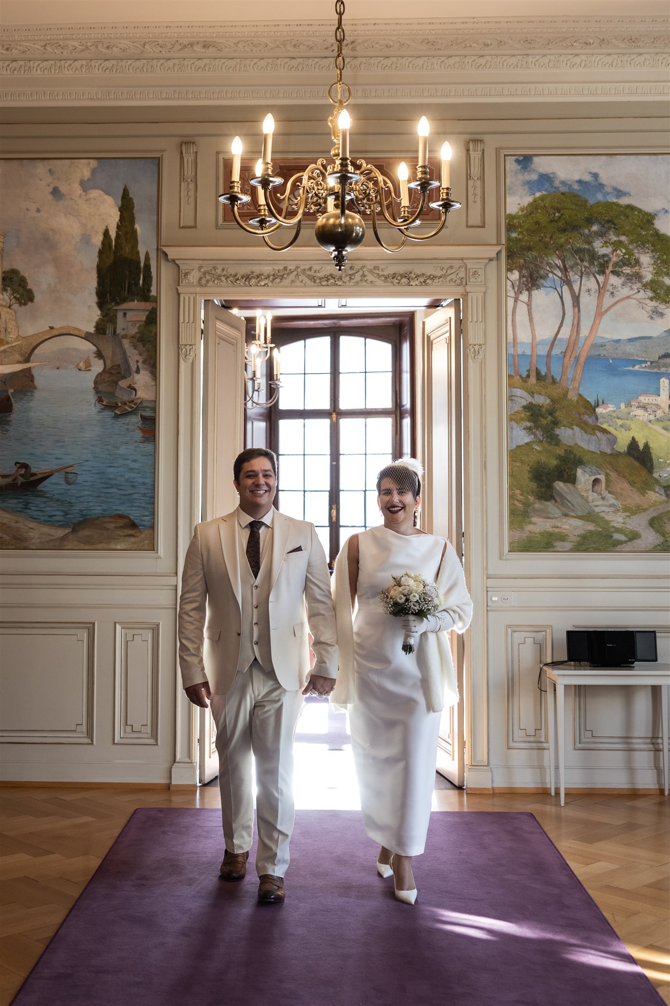 Der Einzug im Zivilstandsamt Basel - Hochzeitsfotograf Basel Schweiz