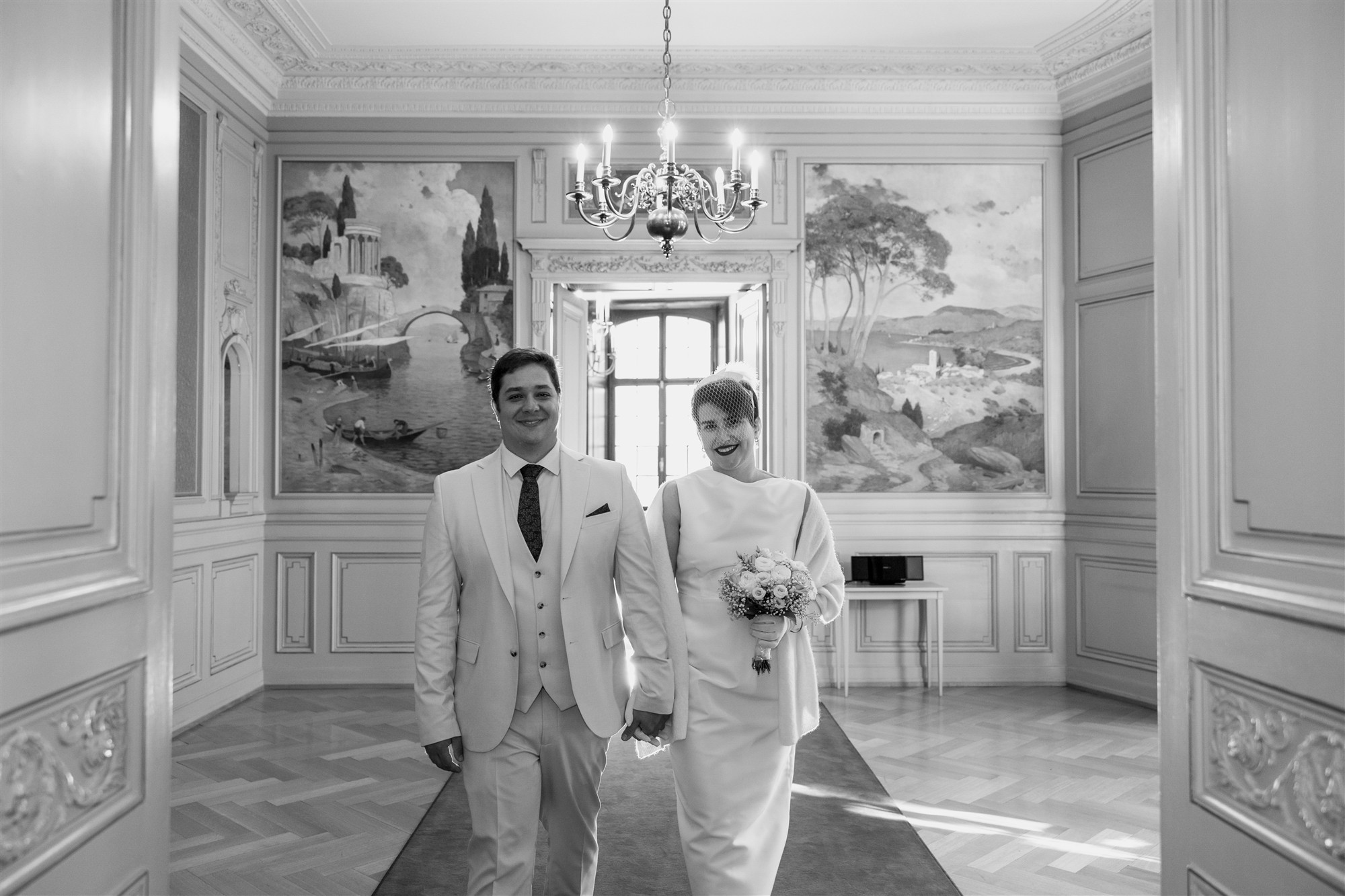 Der Einzug im Zivilstandsamt Basel - Hochzeitsfotograf Basel Schweiz