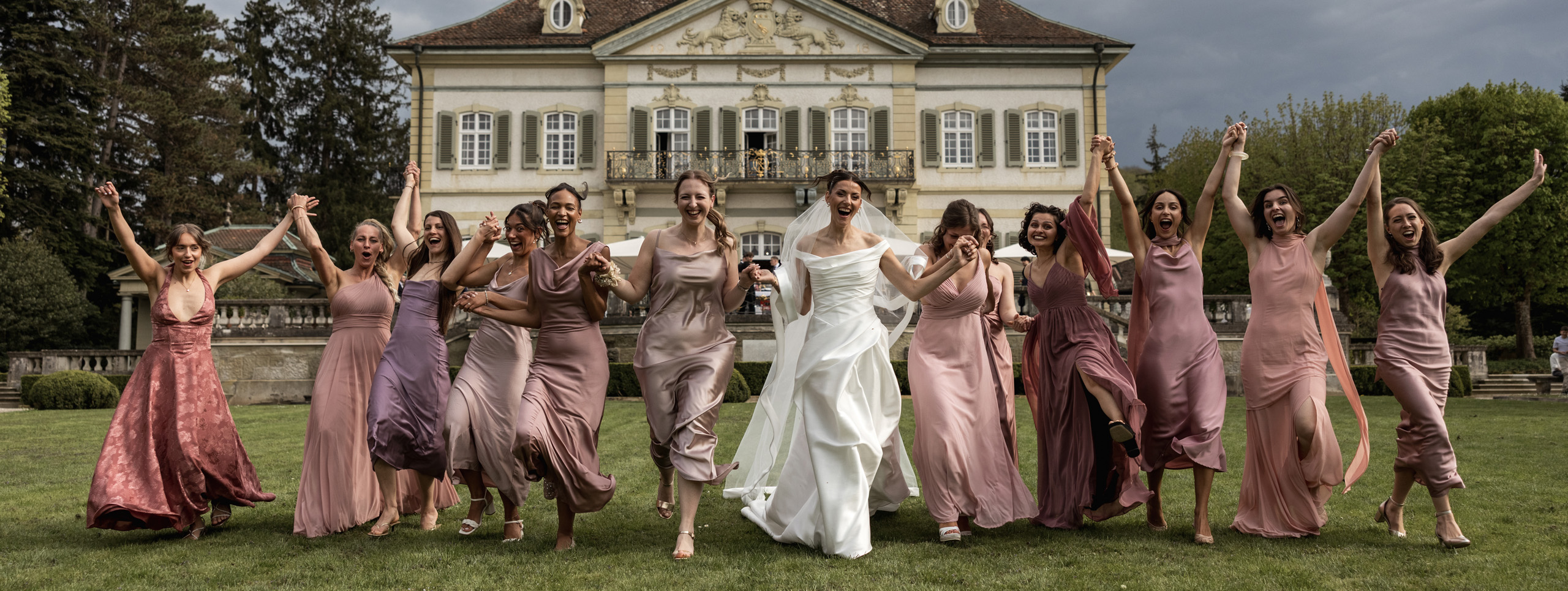 Hochzeit in Basel - Villa Wenkenhof Riehen - Hochzeitsfotograf Basel